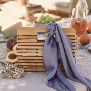 Island Dreams Wooden Clutch beach clutch